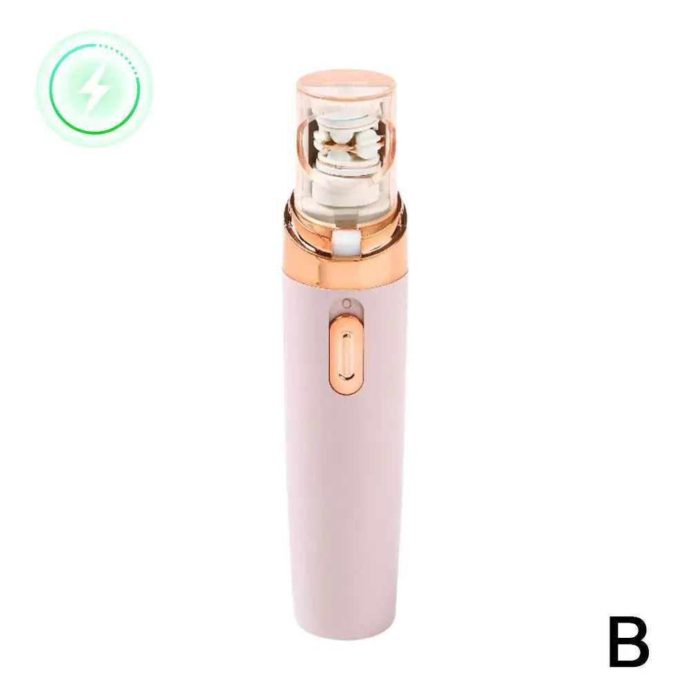 1pc Electric Eyebrow Trimmer Mini Eye Brow Epilator Lipstick Women Portable Shaver Removal Tool Hair Painless Shape C5T2