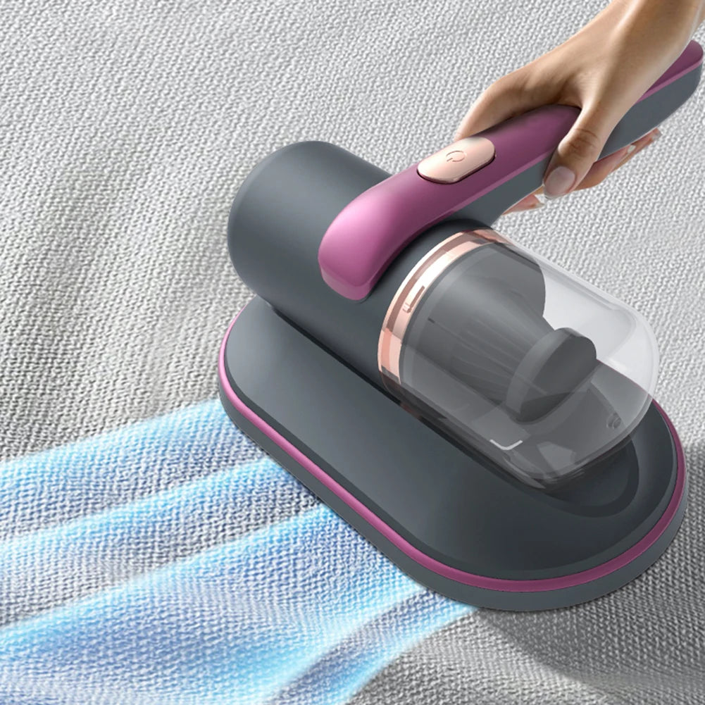 Handheld Mattress Vacuum Cleaner Powerful Suction Mite Removal Instrument Kills Bacteria Uses the Latest HEPA Filter Element